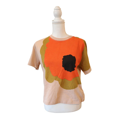 Red Valentino Floral Graphic T-Shirt, XS (oversized) NWOT