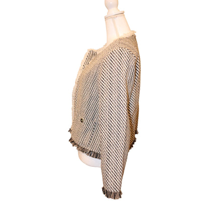 Spartina Lettie Boucle Tweed Blazer, Large NWT