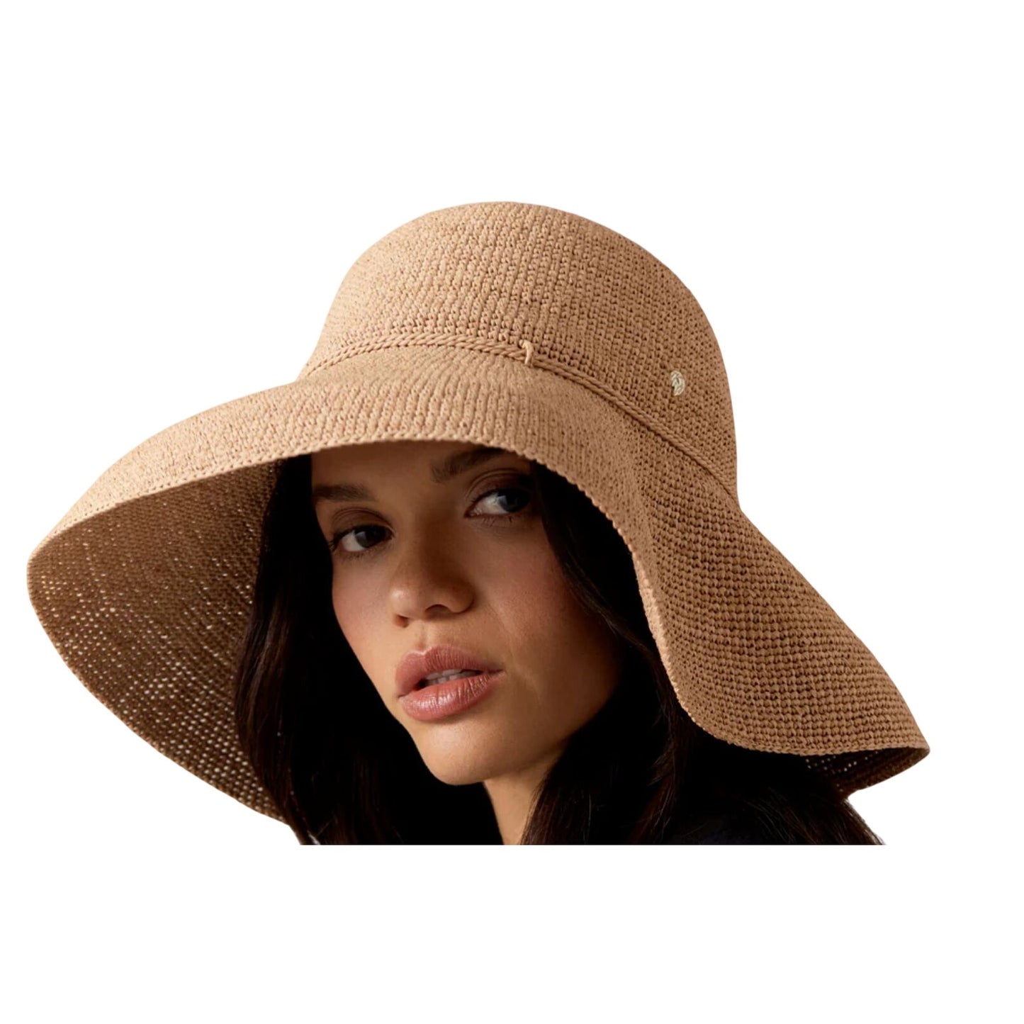 Helen Kaminski Provence 12 Rose Wide-Brim Raffia Sun Hat