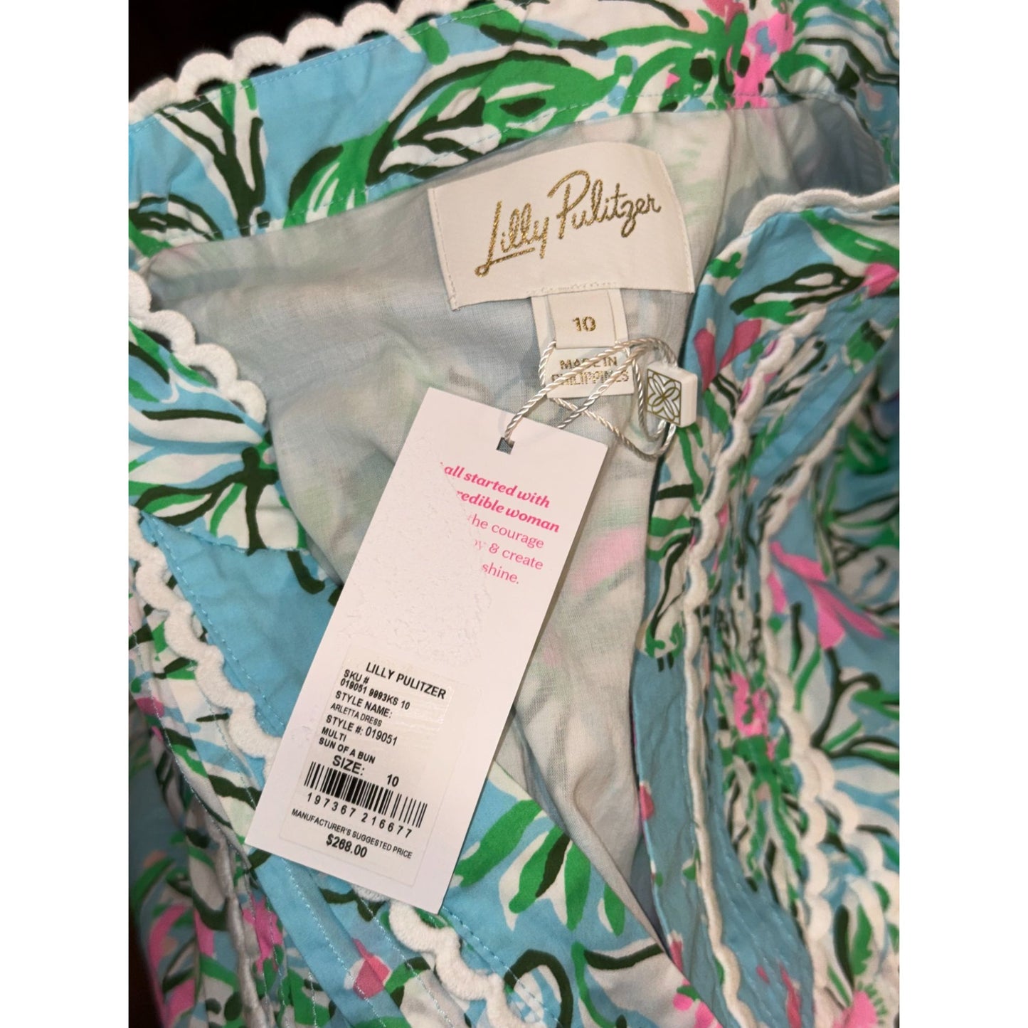 Lilly Pulitzer Arletta Dress Size 10 NWT