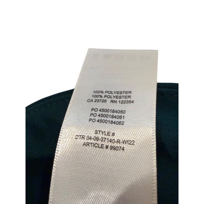 WIlfred Emerald Green Tie-Waist Cropped Trousers Size 12