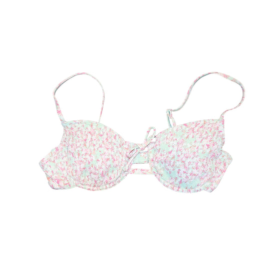 Roxy Floral Womens Bikini Top, Medium NWT