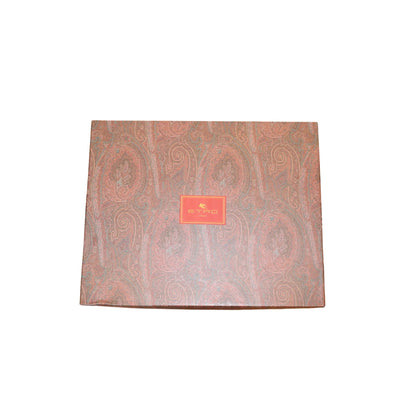 Etro Gray Paisley Border Towel Set In Gift Box - 5 Pieces NWT