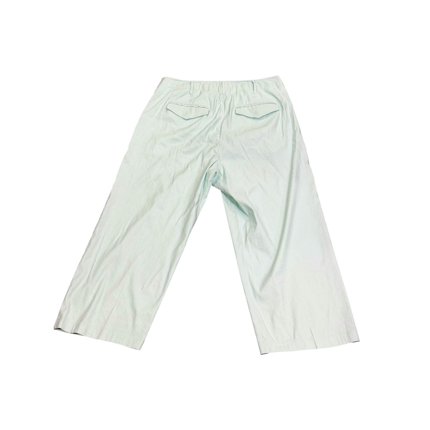 Rag & Bone Mint Green Linen-Blend Blazer & Wide-Leg Pants Set Size 14