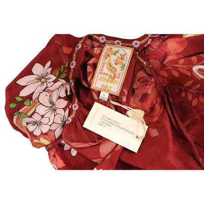 Johnny Was Margot Blouse, Small NWT