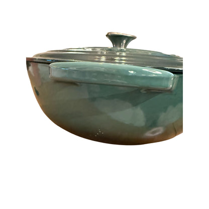 Le Creuset Enameled Cast Iron Braiser With Lid 7.5 Qt Green NWT