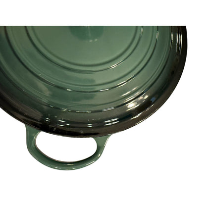 Le Creuset Enameled Cast Iron Braiser With Lid 7.5 Qt Green NWT