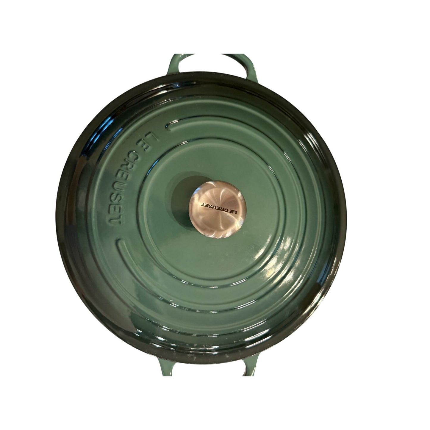Le Creuset Enameled Cast Iron Braiser With Lid 7.5 Qt Green NWT