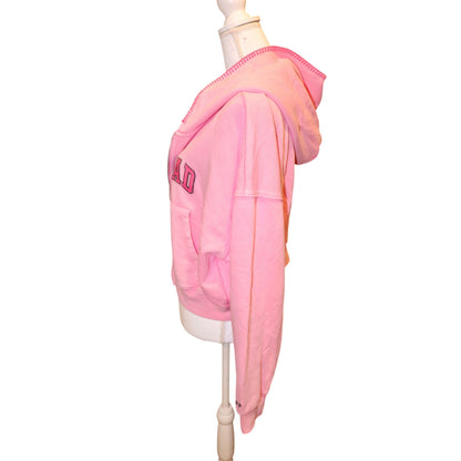 Gap X Madhappy Pink Zip-Up Hoodie XL Cotton Blend