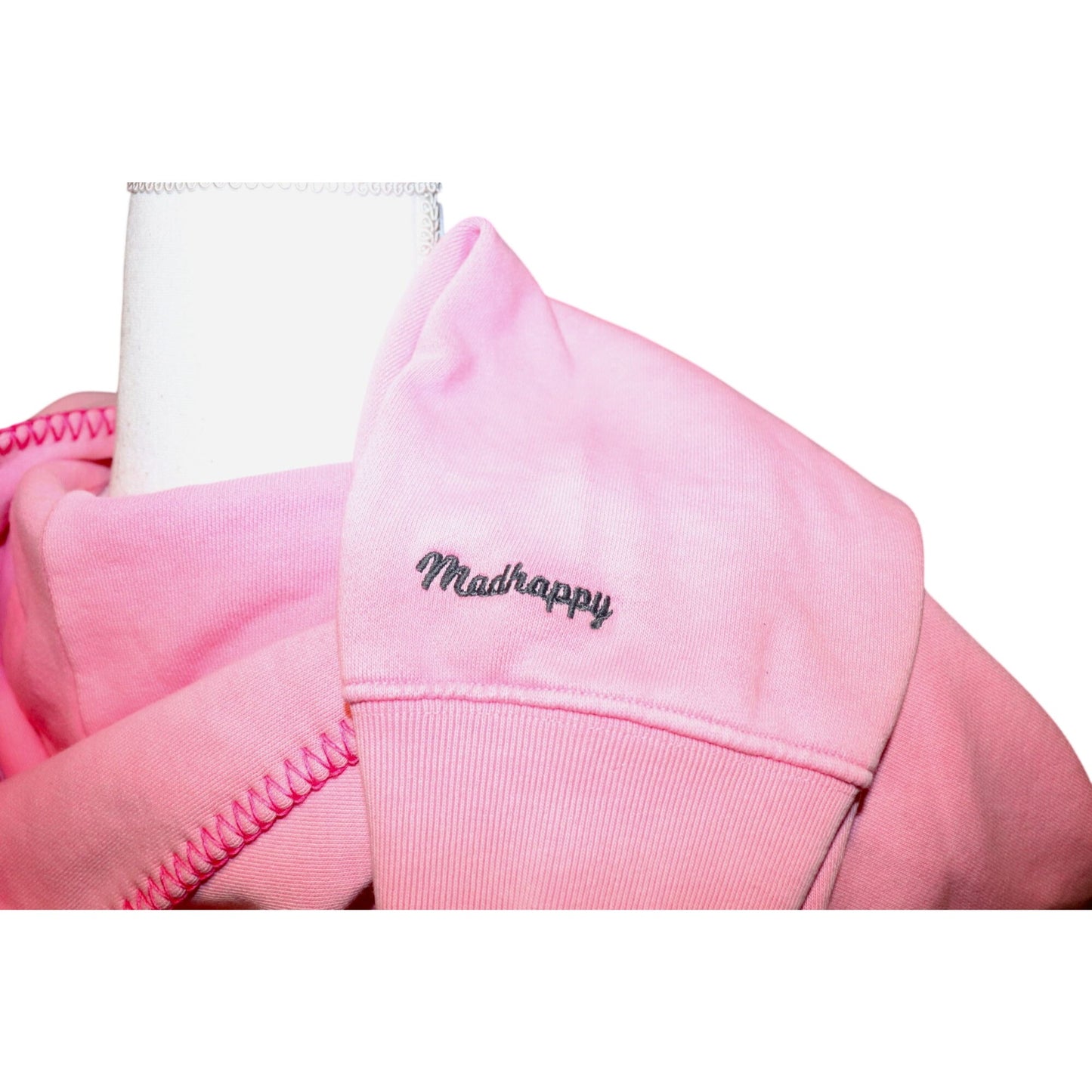 Gap X Madhappy Pink Zip-Up Hoodie XL Cotton Blend