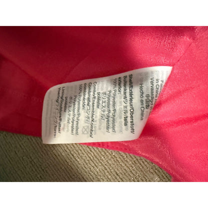 J.Crew Pink Dress With Pleated Sleeves Size 6 Polyester Blend Back Zipper Closure