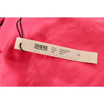 Susana Monaco Pink Double-Strap Crop Tank Top, Small NWT