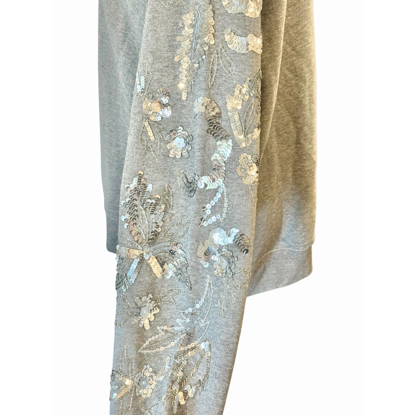 Essentiel Antwerp Embellished Sweatshirt, Medium NWT (fits up to L)
