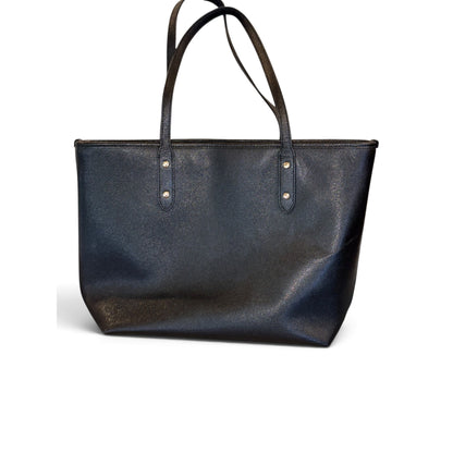 Coach Black Tote Bag With Double Handles And Spacious Interior