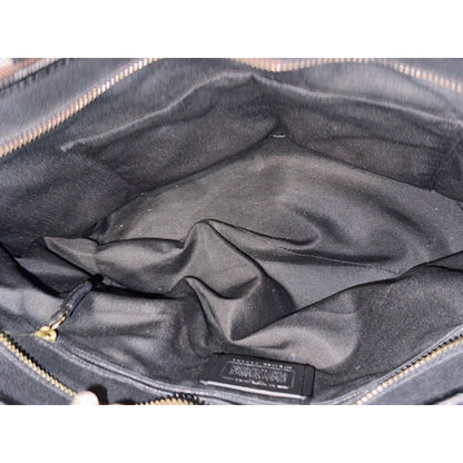 Coach Black Tote Bag With Double Handles And Spacious Interior