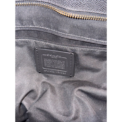 Coach Black Tote Bag With Double Handles And Spacious Interior