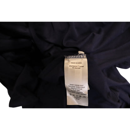 Quince Tencel Jersey Fit & Flare Navy Dress, Medium NWT